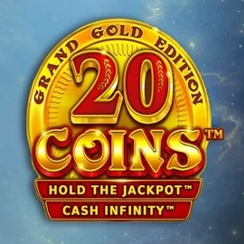 20 Coins Grand Gold Edition slot logo by Wazdan at Casino Prestige20 Coins Grand Gold Edition