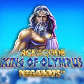 Age Of The Gods: King of Olympus Megaways online game logo by Origins on casinoprestiges.fr