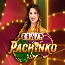 Crazy Pachinko slot visual from Evolution available on casinoprestiges.fr