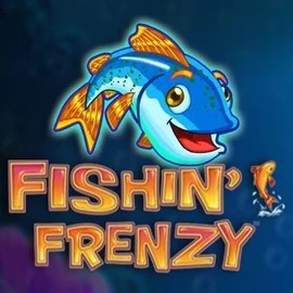 Fishin Frenzy slot logo by Blueprint Gaming at Casino PrestigeFishin Frenzy