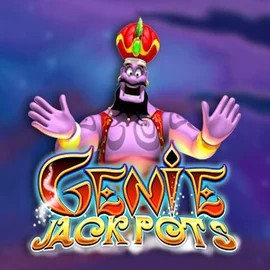 Genie Jackpots slot visual from Blueprint Gaming available on casinoprestiges.fr