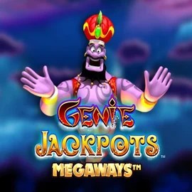 Logo of Genie Jackpots Megaways from Blueprint Gaming at Casino Prestige