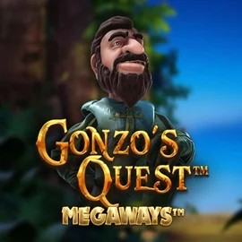 Gonzo's Quest Megaways logo by Red Tiger Gaming at Casino PrestigeGonzo's Quest Megaways