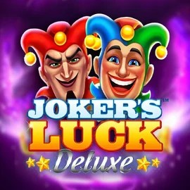 Jokers Luck Deluxe slot logo by Skywind Group at Casino PrestigeJokers Luck Deluxe