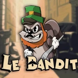 Le Bandit slot logo by Hacksaw Gaming at Casino PrestigeLe Bandit