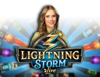 Lightning Storm game by Evolution – logo hosted on Casino Prestige