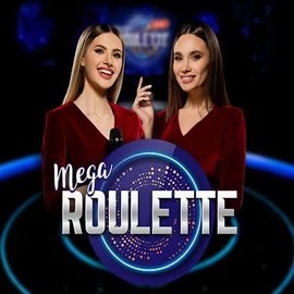 Mega Roulette logo – Live Casino by Pragmatic Play at Casino Prestige