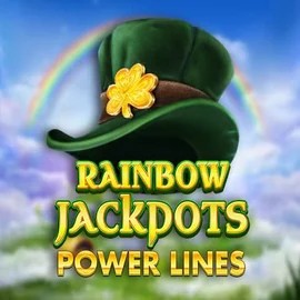 Jackpots logo of Rainbow Jackpots Power Lines from Red Tiger Gaming at Casino Prestige