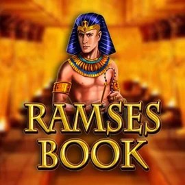 Ramses Book slot logo by Gamomat at Casino PrestigeRamses Book