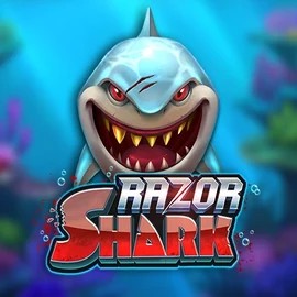 Razor Shark logo by Push Gaming at Casino PrestigeRazor Shark