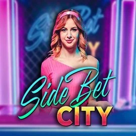 Official Live Casino logo: Side Bet City by Evolution at Casino Prestige