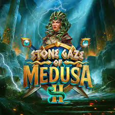Stone Gaze of Medusa 2 slot logo by Stakelogic at Casino PrestigeStone Gaze of Medusa 2