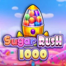 Sugar Rush 1000 logo by Pragmatic Play at Casino PrestigeSugar Rush 1000