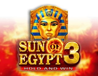 Sun of Egypt 3 slot logo by BNG at Casino PrestigeSun of Egypt 3