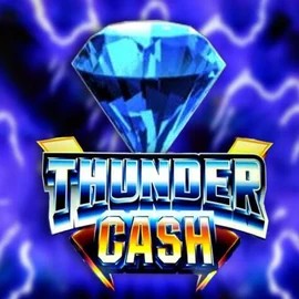 Thunder Cash slot logo by Novomatic at Casino PrestigeThunder Cash