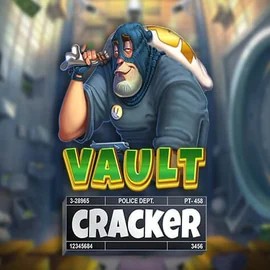 Vault Cracker slot logo by Red Tiger Gaming at Casino PrestigeVault Cracker